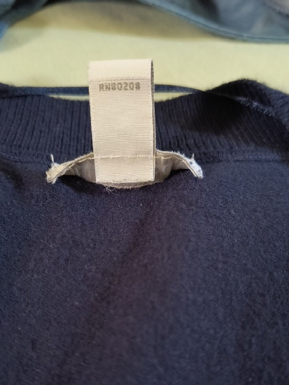 Charter Club Navy Short-Sleeve Open Cardigan - Picture 4 of 5